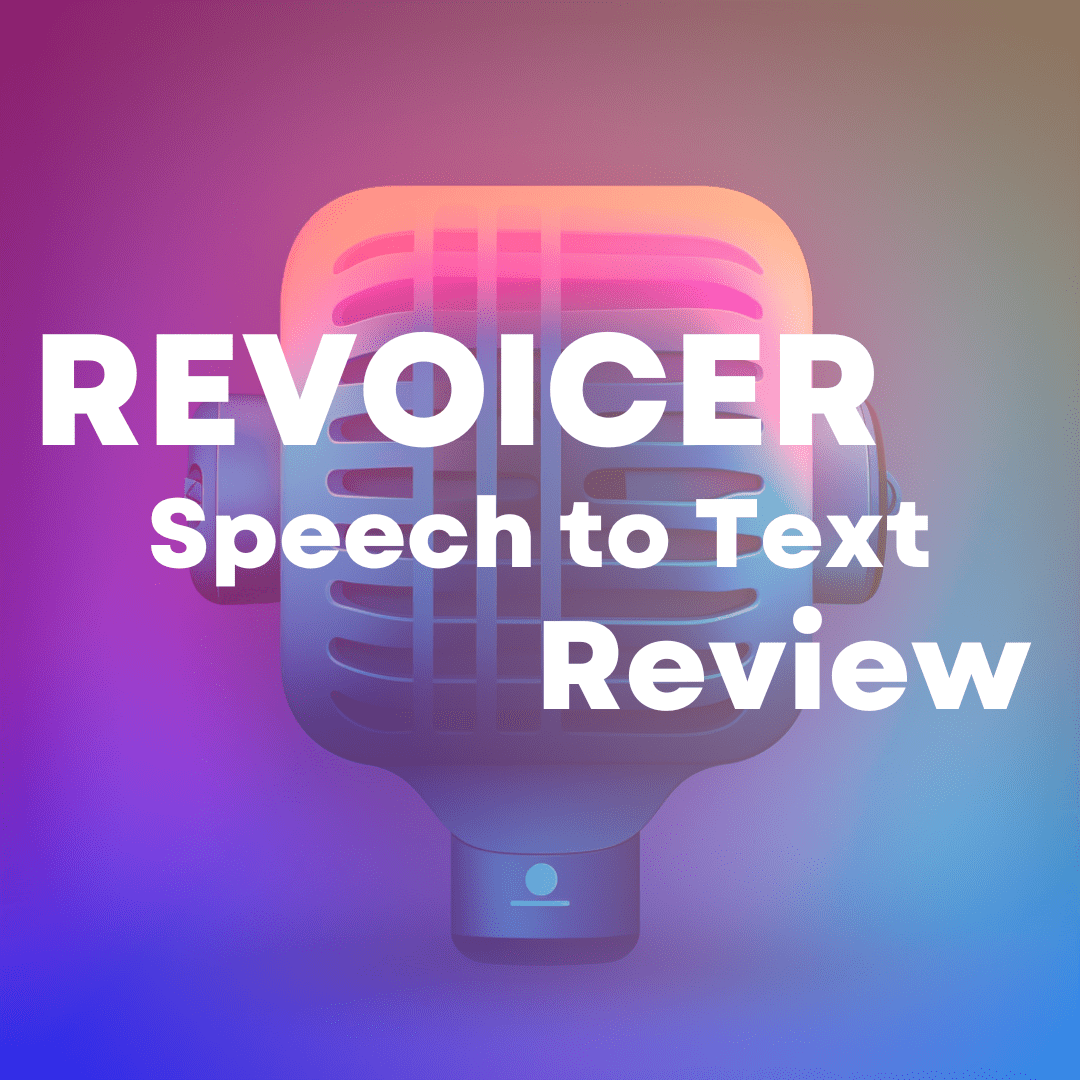 Revoicer speech to text review